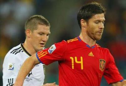 Alemania contra España. Foto: lainformacion.com