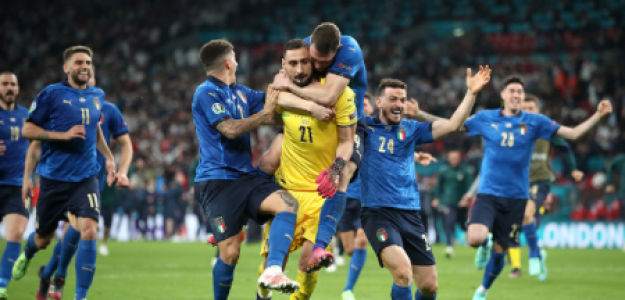 Italia, campeona Eurocopa 2021. Foto: gettyimages