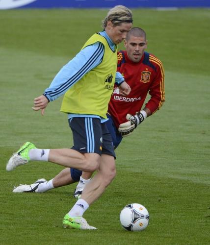 Fernando Torres con la selección española. Foto:twitter.com